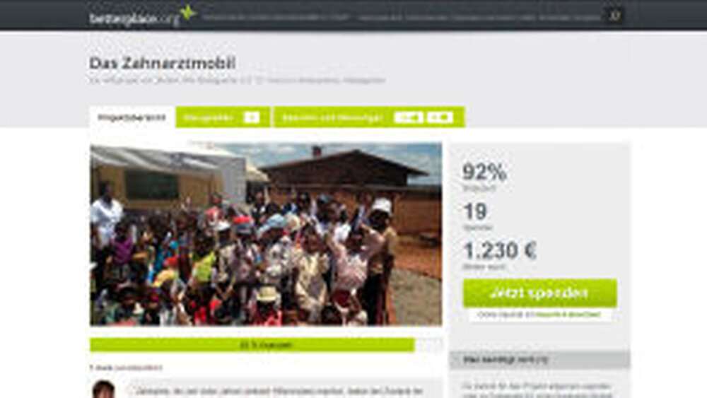 Die Seite des Projekts Mobile Hilfe für Madagaskar |