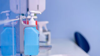 Desinfektionsmittel in der Praxis