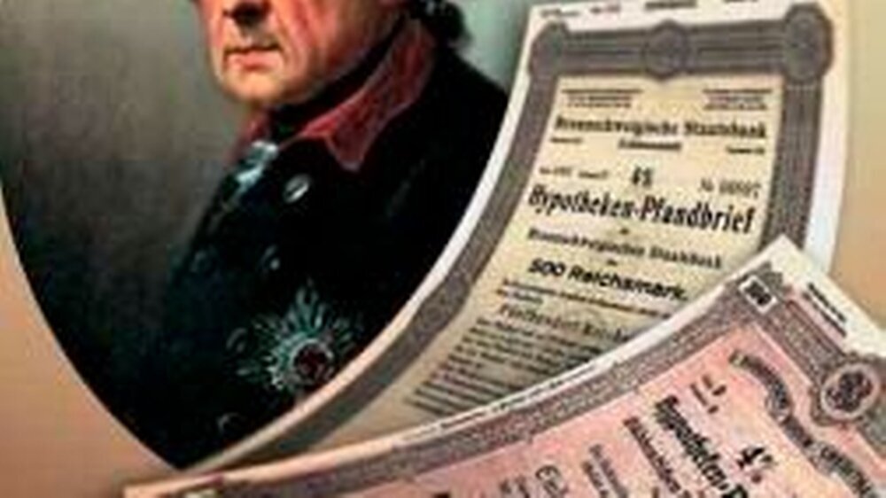 Friedrich II von Preußen brachte mit dem Pfandbrief ein begehrtes Papier auf den Markt.