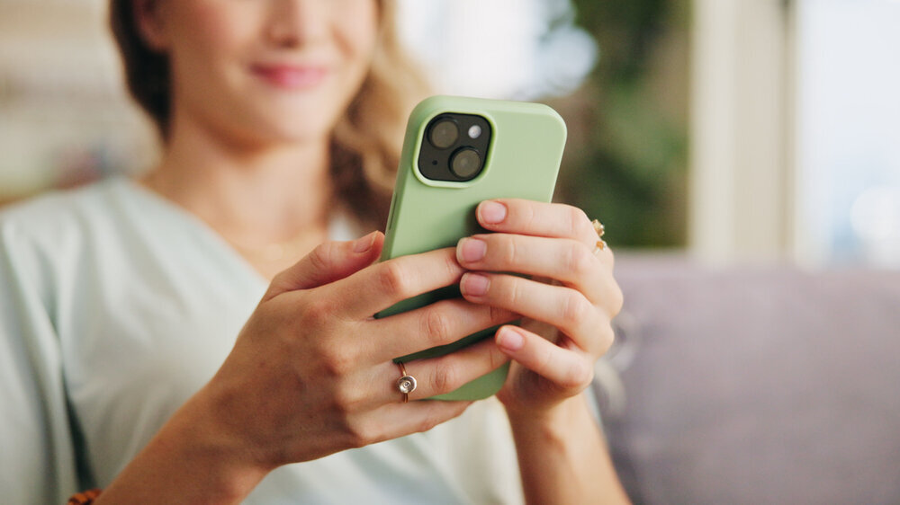 Home, sofa and woman with smartphone for scroll, chat and text message for plans with online contact. Smile, female person and cellphone with dating website for flirting, match partner or mobile app Home, sofa and woman with smartphone for scroll, chat and text message for plans with online contact. Smile, female person and cellphone with dating website for flirting, match partner or mobile app.