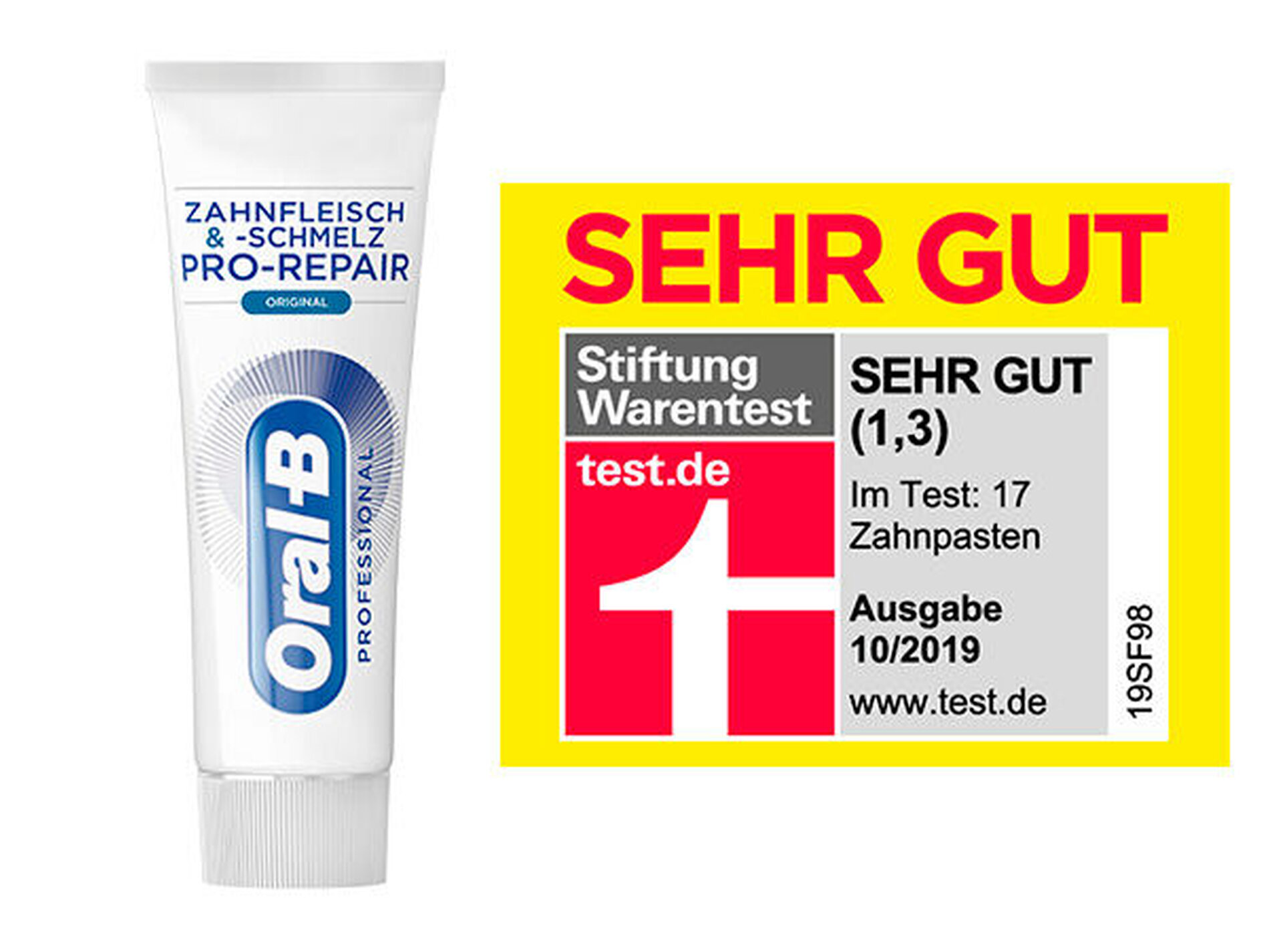 OralB PROREPAIR ist „SEHR GUT“