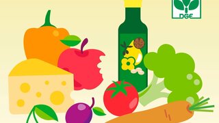 Coverausschnitt Broschüre DGE Ernährungsempfehlungen