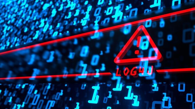 Security Vulnerability Log4J Symbolbild Cyberangriff