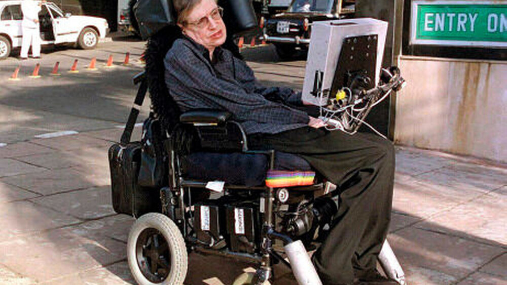 Der Physiker Stephen Hawking erkrankte bereits 1963 an der ALS, ... |
