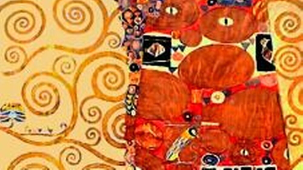 Das Bild „Erfüllung“ von Gustav Klimt zierte das Programm der Jahrestagung der Europäischen Atemwegsgesellschaft ERS.