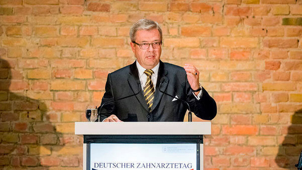 Der KZBV-Vorstandsvorsitzende Dr. Wolfgang Eßer |