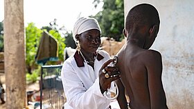 Ärztin in Afrika
