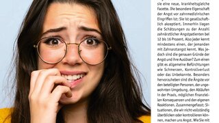 Neue „ZahnRat“-Ausgabe: Zahnarztangst