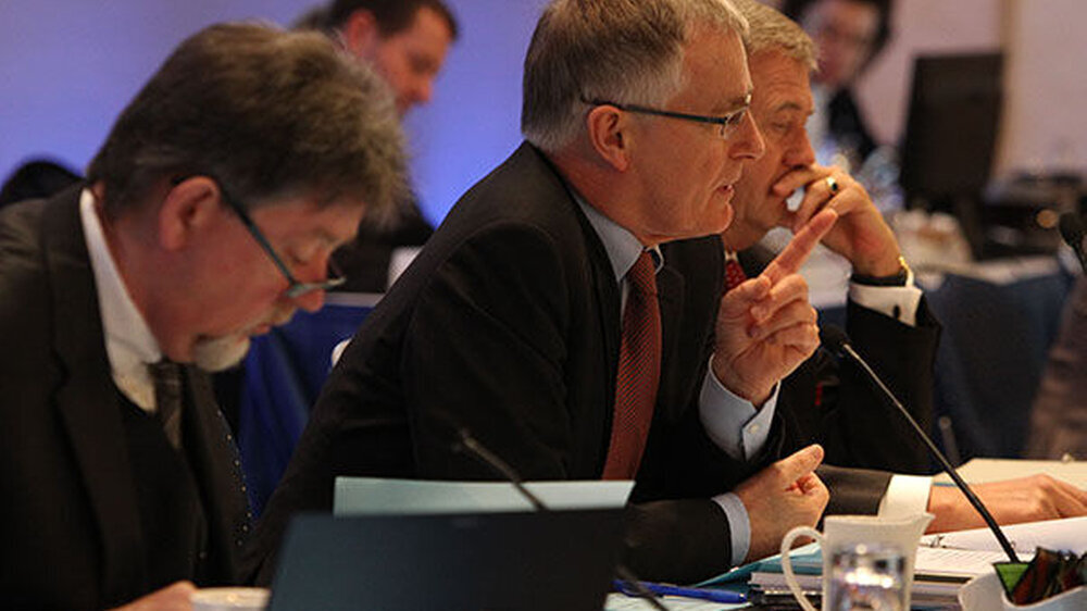 Der KZBV-Vorstand auf der VV 2012.