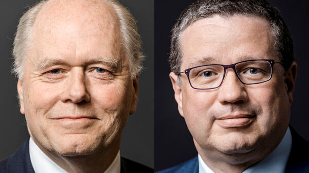 Das neue Präsidium der Zahnärztekammer Nordrhein: Dr. Ralf Hausweiler (l.) und sein Vize Dr. Thomas Heil.