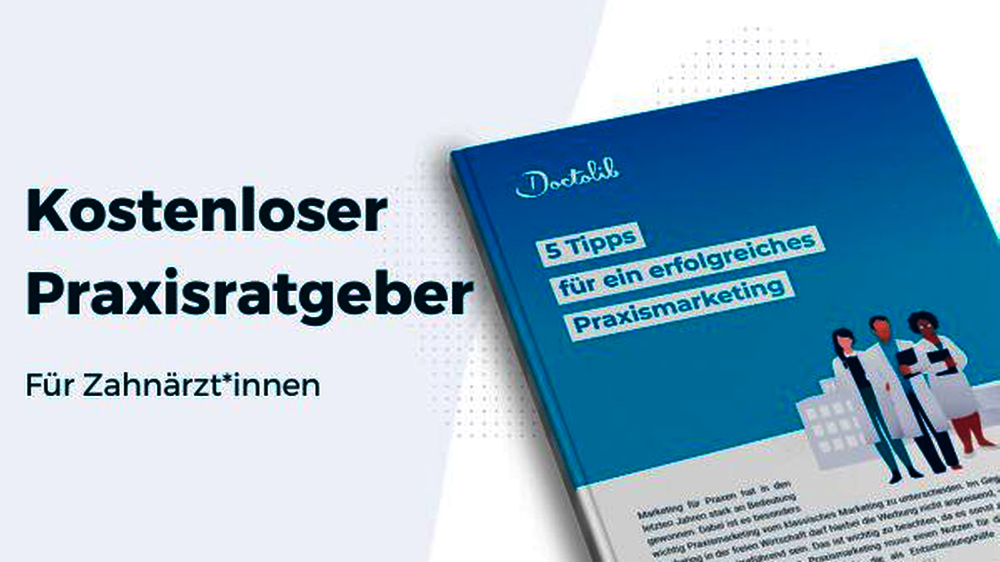 Sie wollen im Monat bis zu neun mehr Neu- oder PrivatpatientInnen gewinnen? Mit diesen Tipps für ein erfolgreiches Praxismarketing von Doctolib erhöhen Sie die Präsenz Ihrer Praxis.