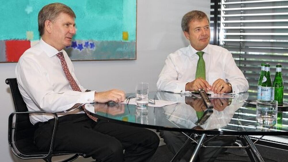 Stehen für einen guten Dialog zwischen Aufsichtsrat und Vorstand: apoBank-Vorstandssprecher Herbert Pfennig und Aufsichtsratsmitglied Dr. Wolfgang Eßer