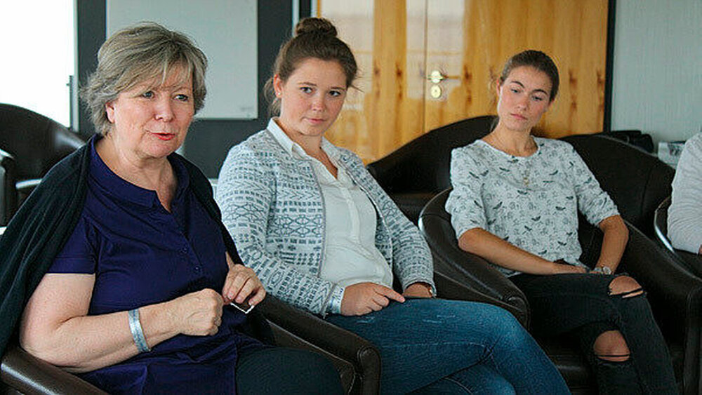 Abseits des Fortbildungskongresses: Im Penthouse des Tagungshotels kam man in kleiner Runde zum ersten Starter-Kongress zusammen. |