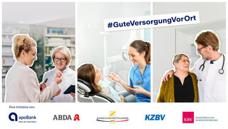Themenbild der Kampagne #GuteVersorgungVorOrt