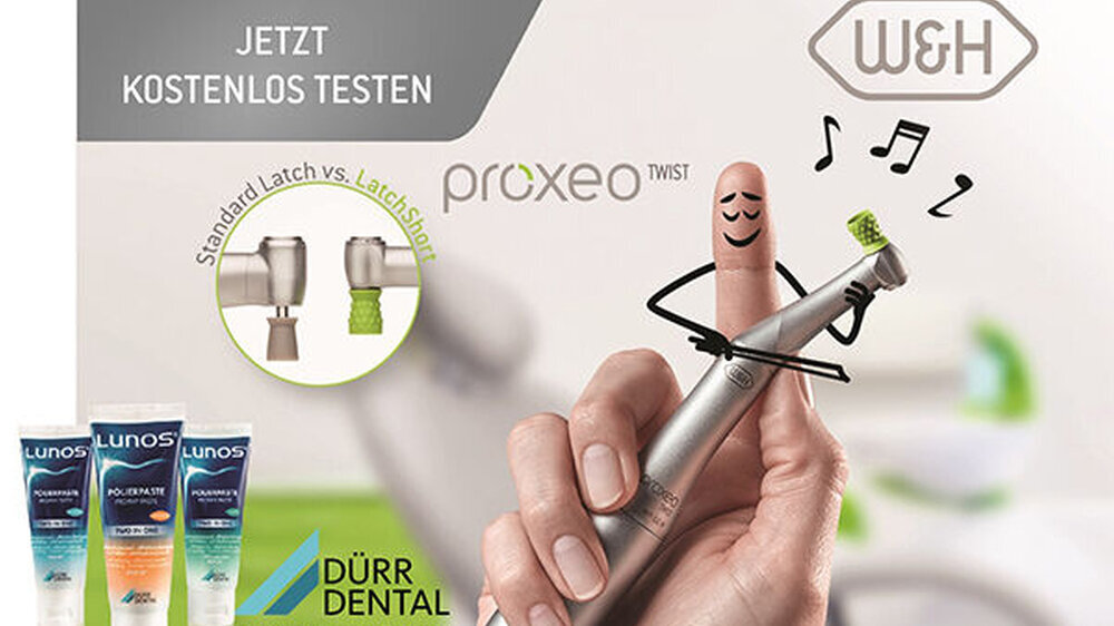 Jetzt kostenlos testen: Das neue Proxeo TWIST LatchShort Polishing System