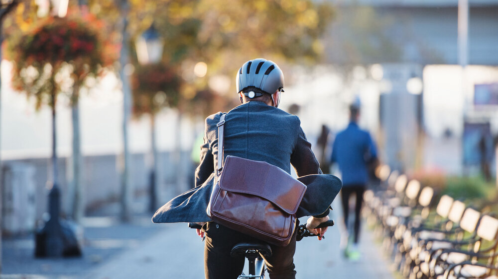 Radfahrender Radfahrender