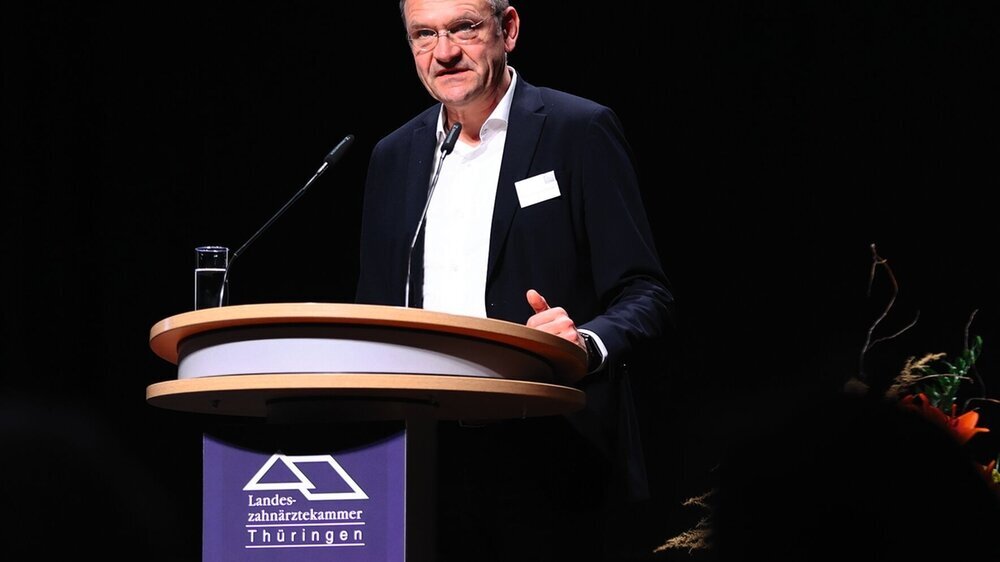 Dr. Christian Junge, Präsident der Landeszahnärztekammer Thüringen