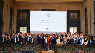 Auftaktveranstaltung des European Vaccines Hub for Pandemic Readiness  (EVH) am 22. und 23. Mai in Siena, Italien.