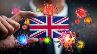 COVID Großbritannien Pandemie