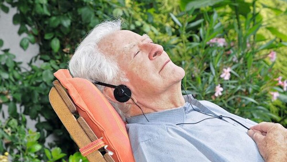 Mit der Sonne auch Vitamin D tanken. |