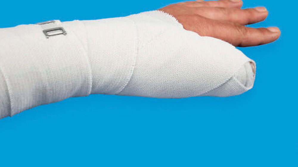 Der Worst Case für alle Handarbeiter – eine Verletzung am Arm oder an einem Finger. |