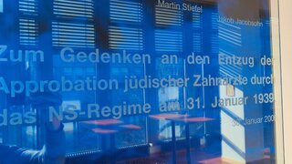 Gedenktafel Approbationsentzug München