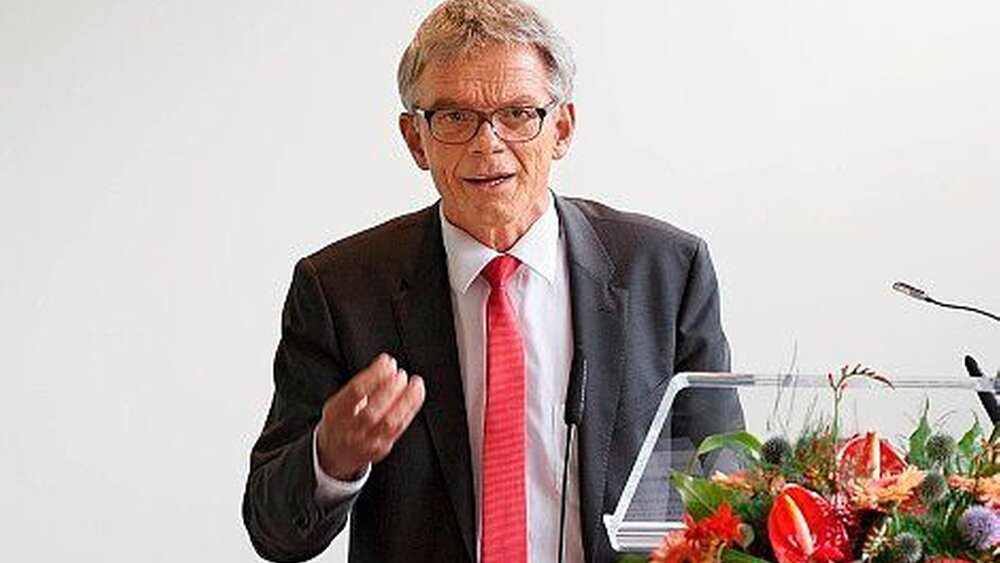 Der unparteiische Vorsitzende G-BA und Gastredner Prof. Josef Hecken |