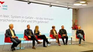 Diskussionsveranstaltung GKV Live beim GKV-Spitzenverband 3.12.2024