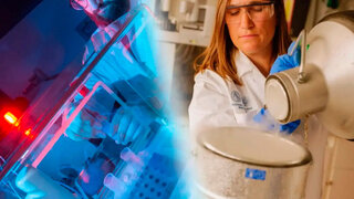 Dr. Nicolas Bourgon (links) und Dr. Tina Lüdecke