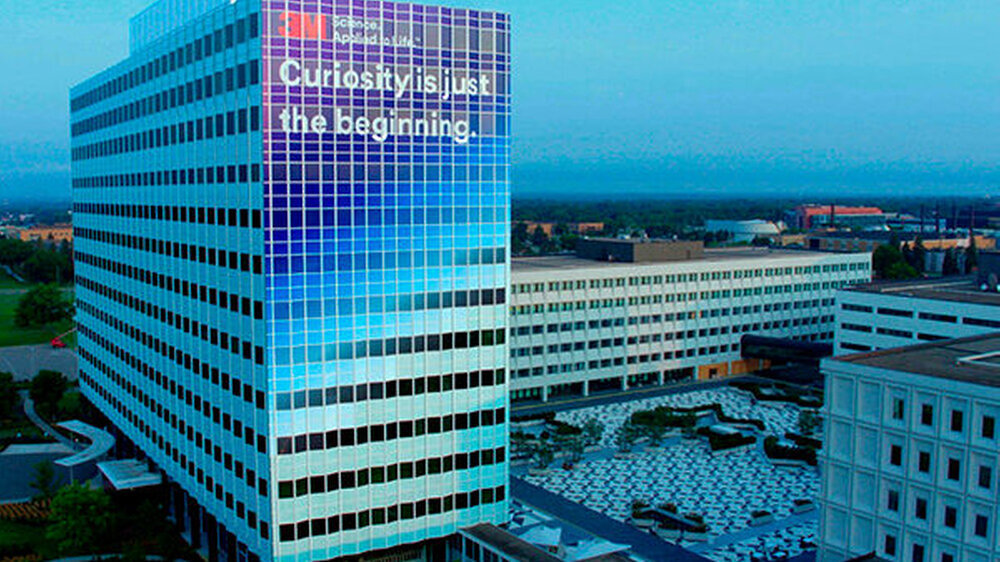Ab sofort werden alle Gebäude am globalen Hauptsitz von 3M in St. Paul, Minnesota, USA, zu 100 Prozent mit Ökostrom aus Windenergie betrieben.