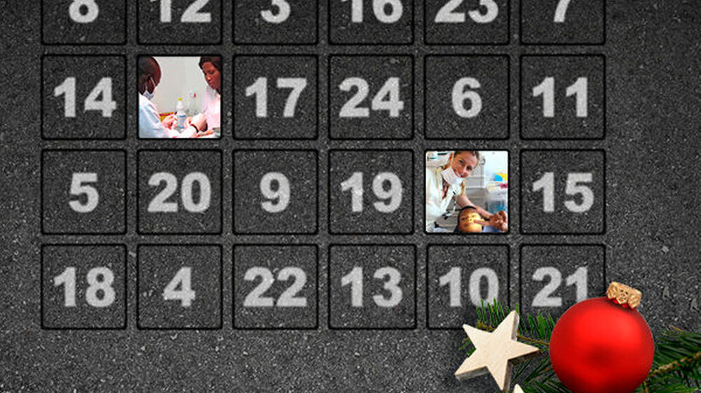Das soziale Engagement der deutschen Zahnmediziner ist vielfältig und spiegelt sich in den unterschiedlichsten Hilfsprojekten wider. Mit unserem Adventskalender wollen wir diesen Menschen jeden Tag eine Öffentlichkeit geben - getreu dem Motto "Tue Gutes