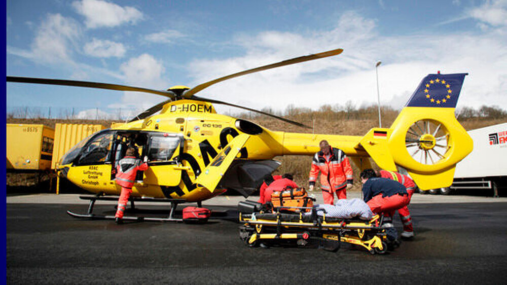 Rettung per Hubschrauber: in den 60ern aufgebaut, gehört sie heute zum Standard.