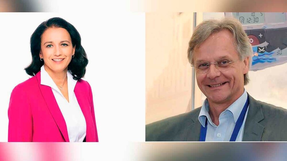 Dr. Romy Emler (l.) ist Vizepräsidentin der Bundeszahnärztekammer. Dr. Nikolaus Scheper (r.) ist Facharzt für Diabetologie und Vorstandsvorsitzender des Bundesverbandes Niedergelassener Diabetologen e.V. (BVND).