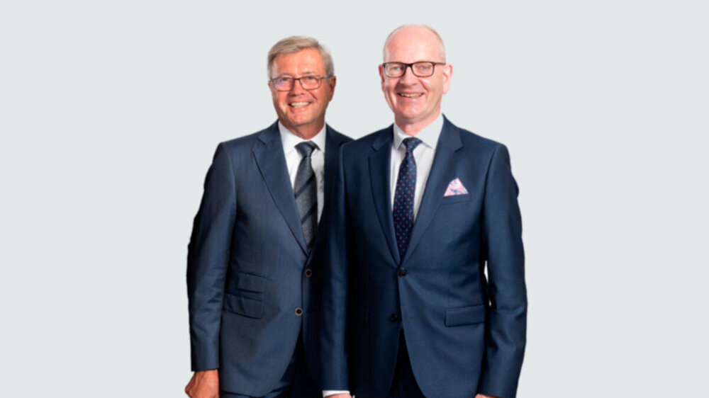 Dr. Wolfgang Eßer,\r\nVorsitzender des Vorstandes der Kassenzahnärztlichen Bundesvereinigung\r\n\r\nMartin Hendges, Stellvertretender Vorsitzender des Vorstandes der Kassenzahnärztlichen Bundesvereinigung\r\n