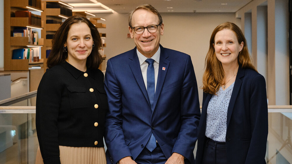 Dr. Ina Lucas, Thomas Preis, Silke Laubscher, v. l.