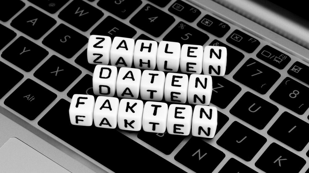 Symbolbild Zahlen Daten Fakten Symbolbild Zahlen Daten Fakten