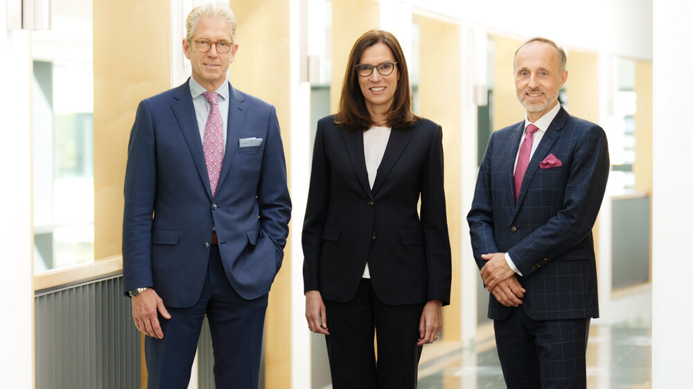 KBV-Vorstand: Dr. Andreas Gassen, Dr. Sibylle Steiner, Dr. Stephan Hofmeister