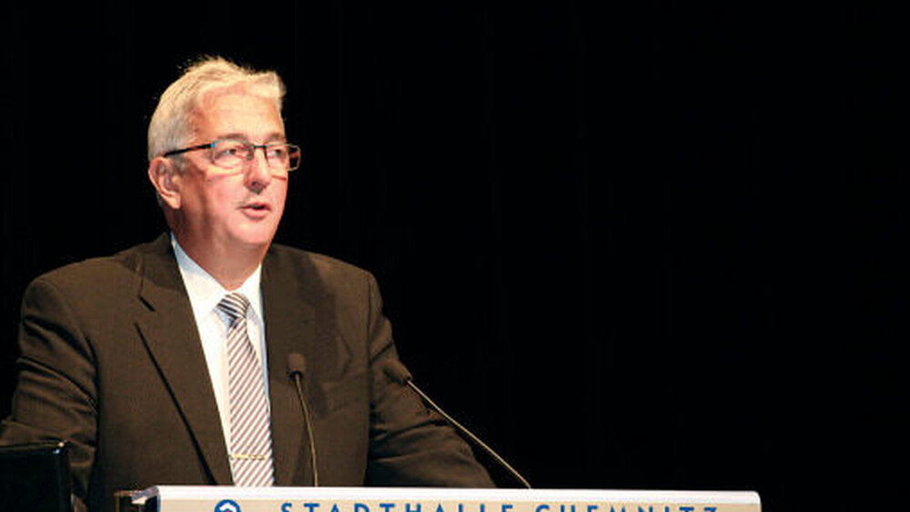 Begrüßung durch den Präsidenten der sächsischen Zahnärztekammer, Dr. Mathias Wunsch |