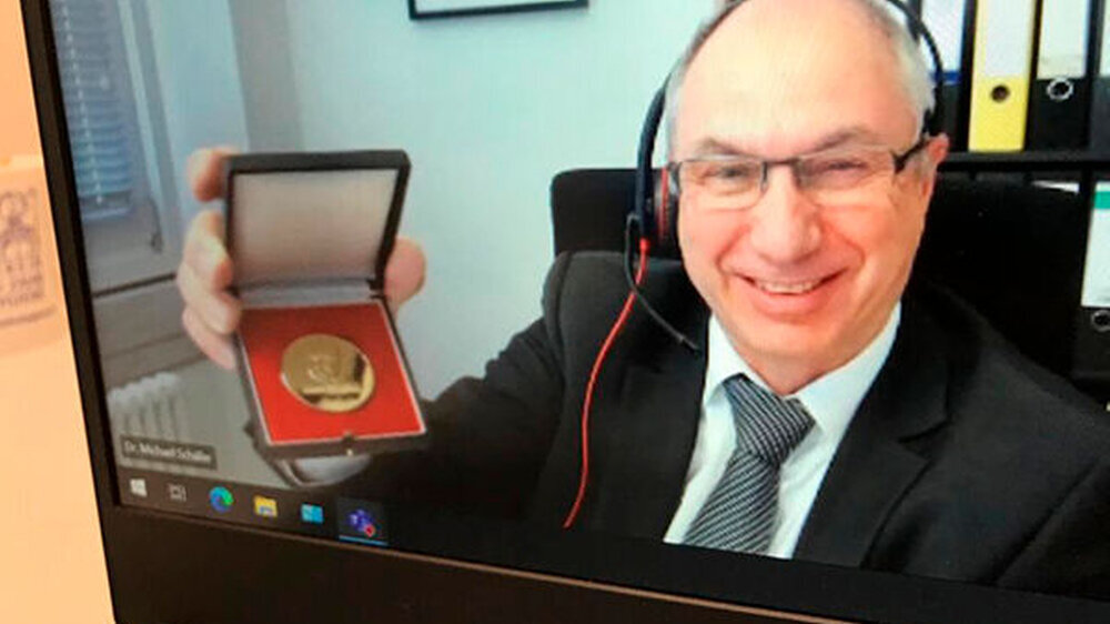 "Die gesundheitliche Chancengleichheit war mir immer ein Anliegen." Der Preisträger der Tholuck-Medaille, Dr. Michael Schäfer.