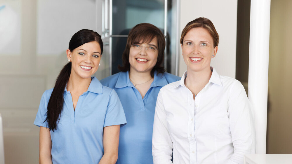 Team in der Arztpraxis