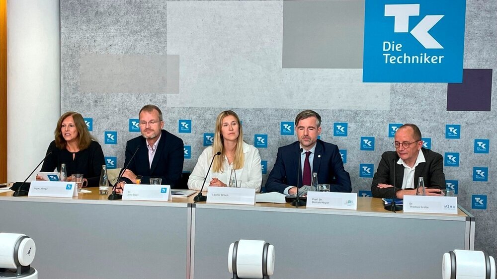 Pressekonferenz zur Vorstellung des TK-Gesundheitsreports "Studierende" in Berlin Pressekonferenz zur Vorstellung des TK-Gesundheitsreports "Studierende" in Berlin