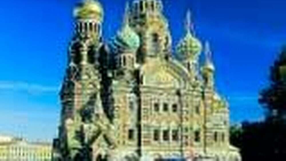 Die Auferstehungskirche „Auf dem Blute“ in St. Petersburg.