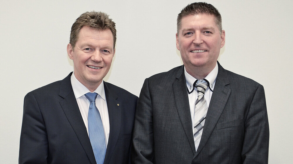 Durch die vorgezogene Wahl der Vertreterversammlung stellen Dr. Holger Seib und Michael Evelt bis 2028 den Vorstand der KZV Westfalen-Lippe.