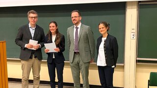 Die AfG zeichnet junge Nachwuchswissenschaftler mit Wissenschaftspreisen aus.