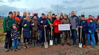 Zweite Baumpflanzaktion Harz