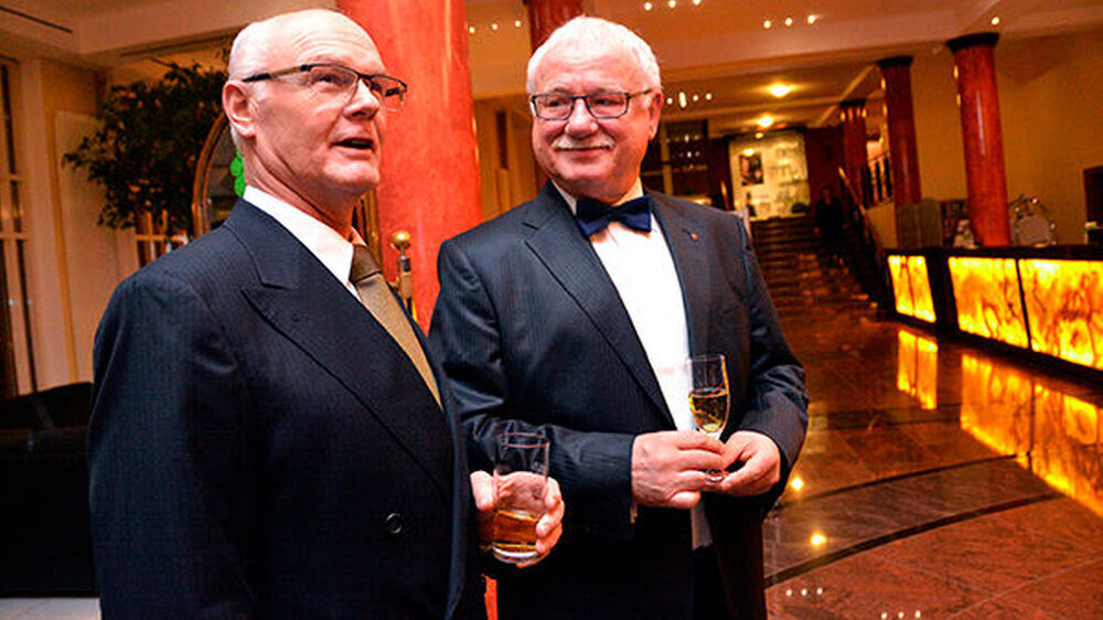 Die Gastgeber: Sachsen-Anhalts KZV-Chef Dieter Hanisch (re.) mit seinem Vize Dr. Klaus Brauner | Die Gastgeber: Sachsen-Anhalts KZV-Chef Dieter Hanisch (re.) mit seinem Vize Dr. Klaus Brauner |