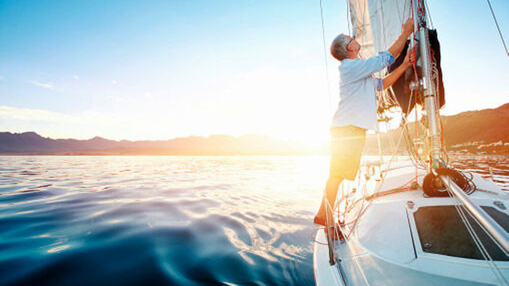 Sail away – das klappt im Fall des vorzeitigen Ruhestands meist nur, wenn man beizeiten vorgesorgt hat. |