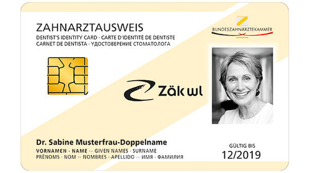In den Kammern Saarland, Brandenburg und Sachsen-Anhalt gibt es den elektronischen Zahnarztausweis bereits. | In den Kammern Saarland, Brandenburg und Sachsen-Anhalt gibt es den elektronischen Zahnarztausweis bereits. |