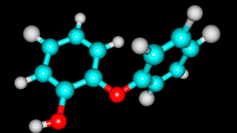 In Putzmitteln, Kosmetika und Zahnpasta umstritten - als möglicher Wirkstoff in künftigen Malariapräparaten ein Hoffnungsträger: Triclosan, hier als 3-D-Simulation.