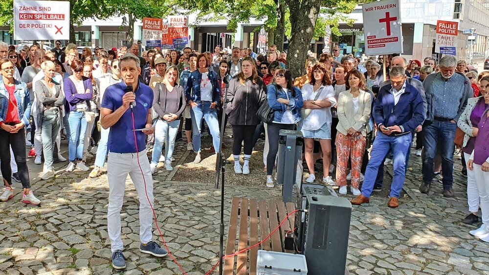 Protest der Zahnärztekammer Sachsen-Anhalt